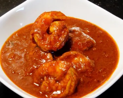 Prawn vindaloo (GF, DF)