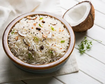 Coconut rice